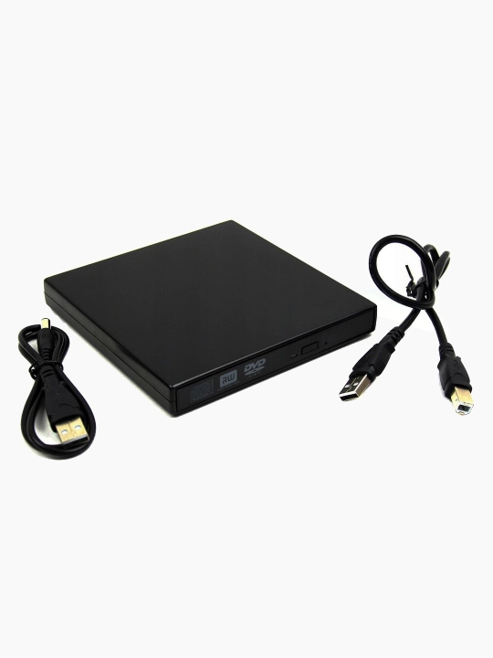 Внешний оптический записывающий привод DVDRW CDRW CDR USB 2.0 - 