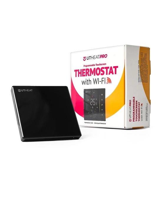 Termostat UT-HEAT, qora