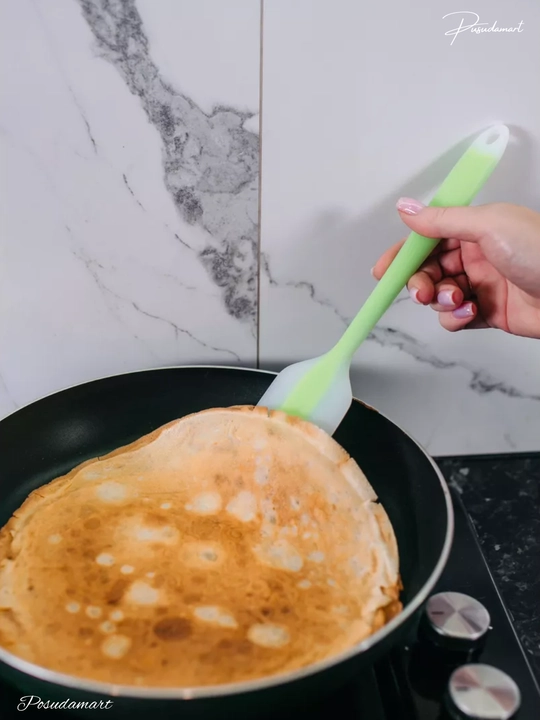 Силиконовая лопатка, кулинарная, для приготовлений Cocha