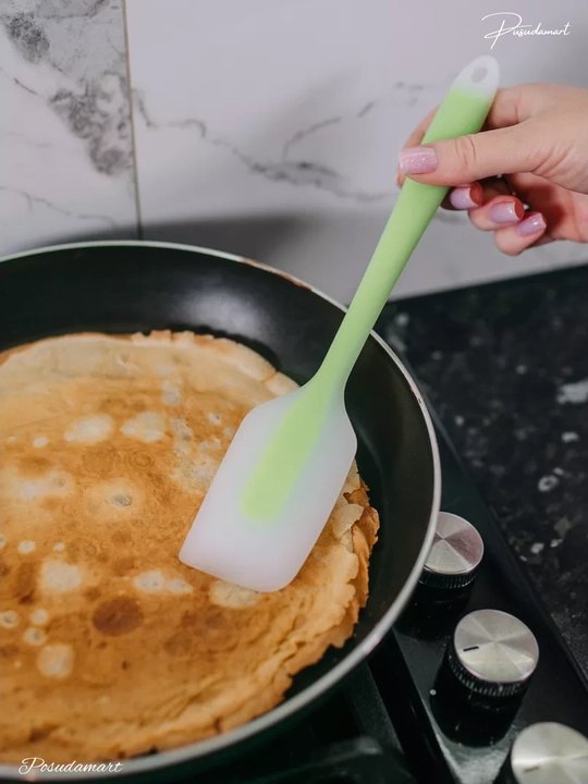 Силиконовая лопатка, кулинарная, для приготовлений Cocha