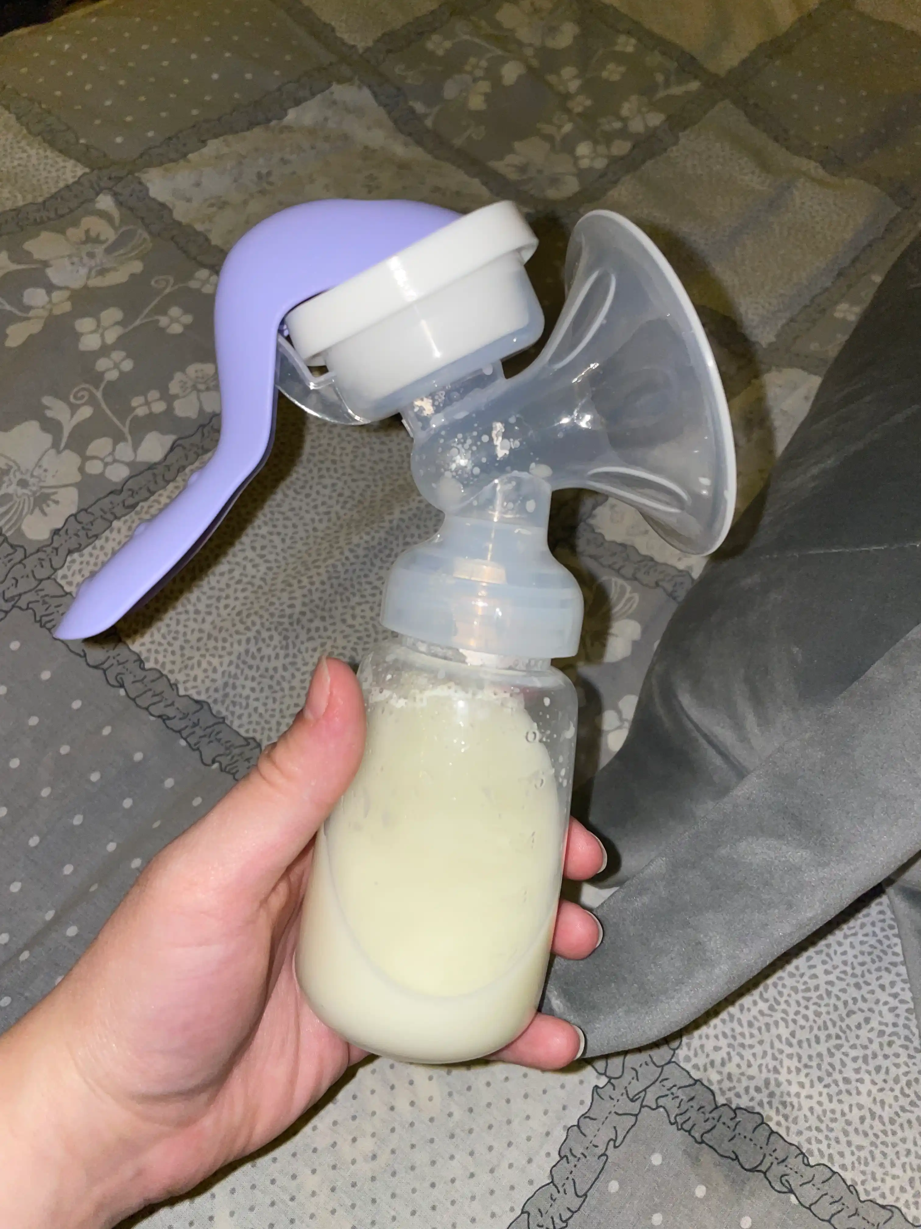 Sut sogadigan, mexanik qol sut soruvchi 2 tasi 1, butilkachasi bilan, 150 ml