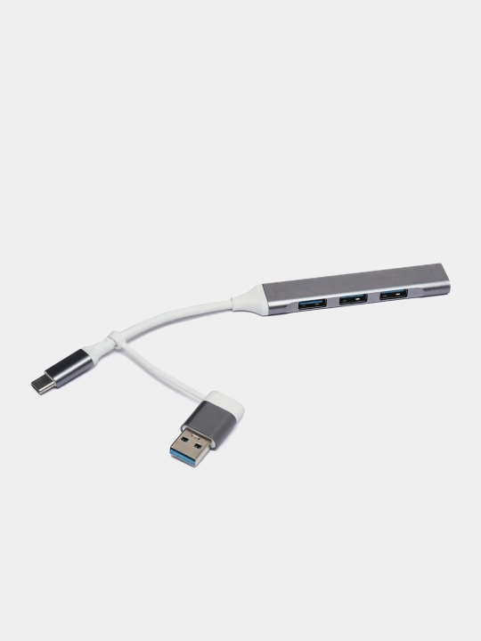 USB HUB 3.0 Type-C на 4 порта, хаб-концентратор, USB порт