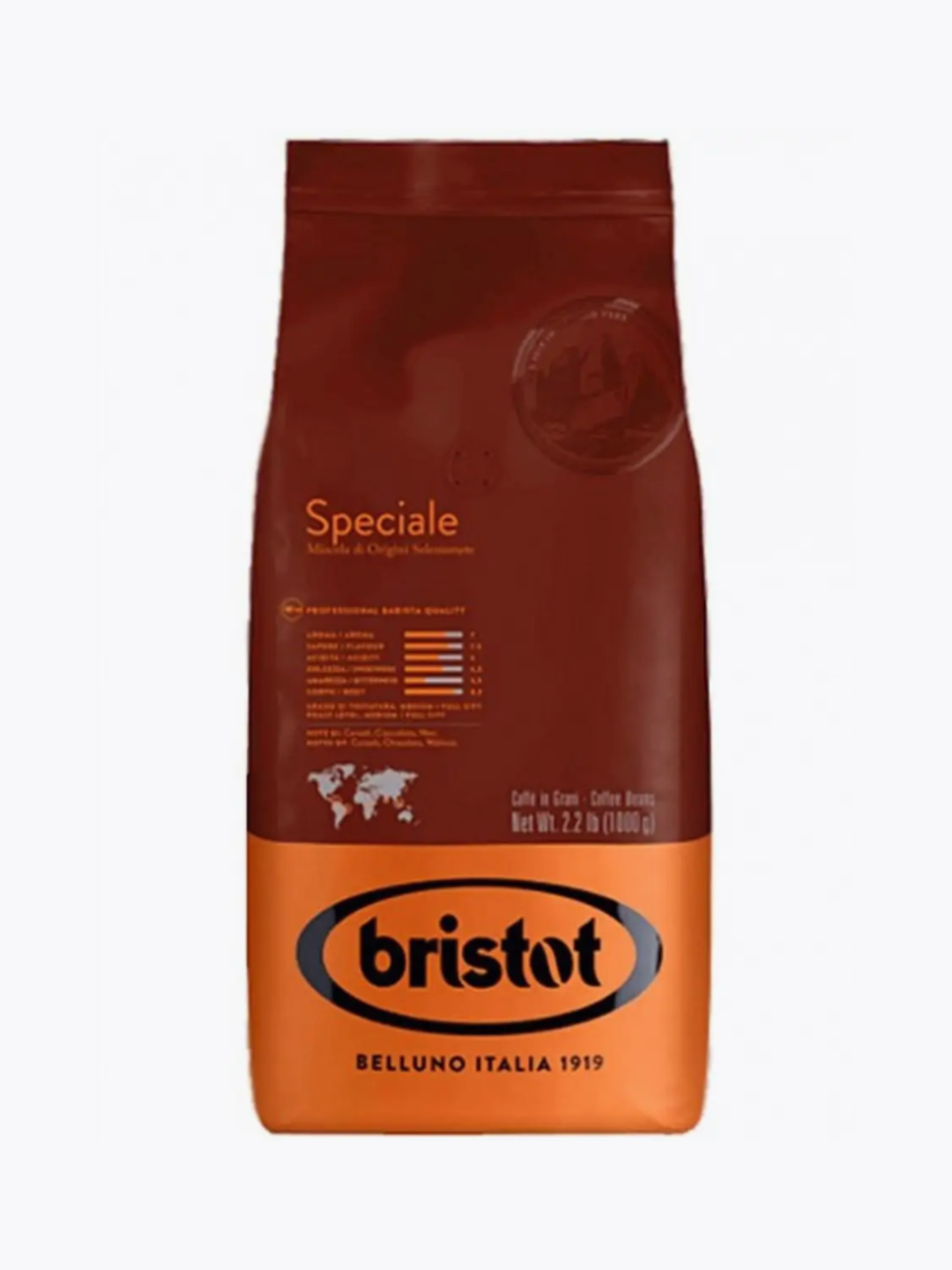 Кофейные зерна Bristot Speciale, 1000 г