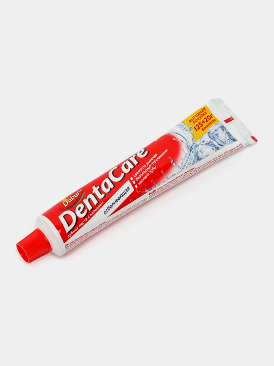 Зубная паста Dabur DentaCare, отбеливающая, комплексная защита, травяная, 145 г