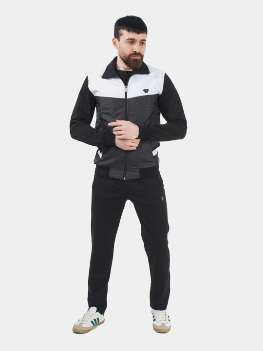 Erkaklar sport kostyumi, paxta, zamokli, shton, sportivka