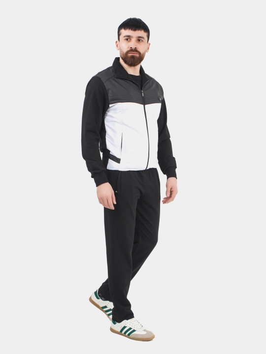 Erkaklar sport kostyumi, paxta, zamokli, shton, sportivka