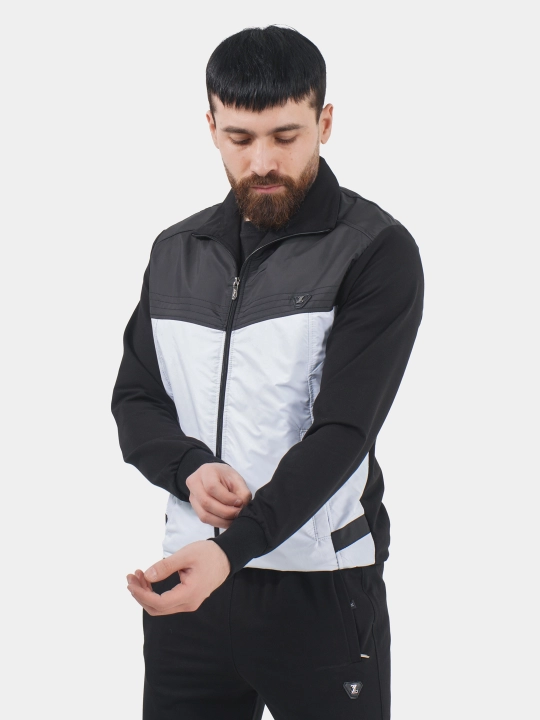 Erkaklar sport kostyumi, paxta, zamokli, shton, sportivka