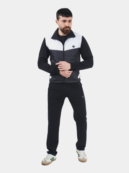 Erkaklar sport kostyumi, paxta, zamokli, shton, sportivka