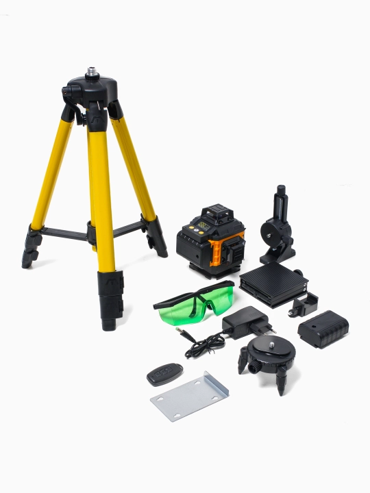 Лазерный уровень 4D-16 / 4 * 360, 1.6 м штатив