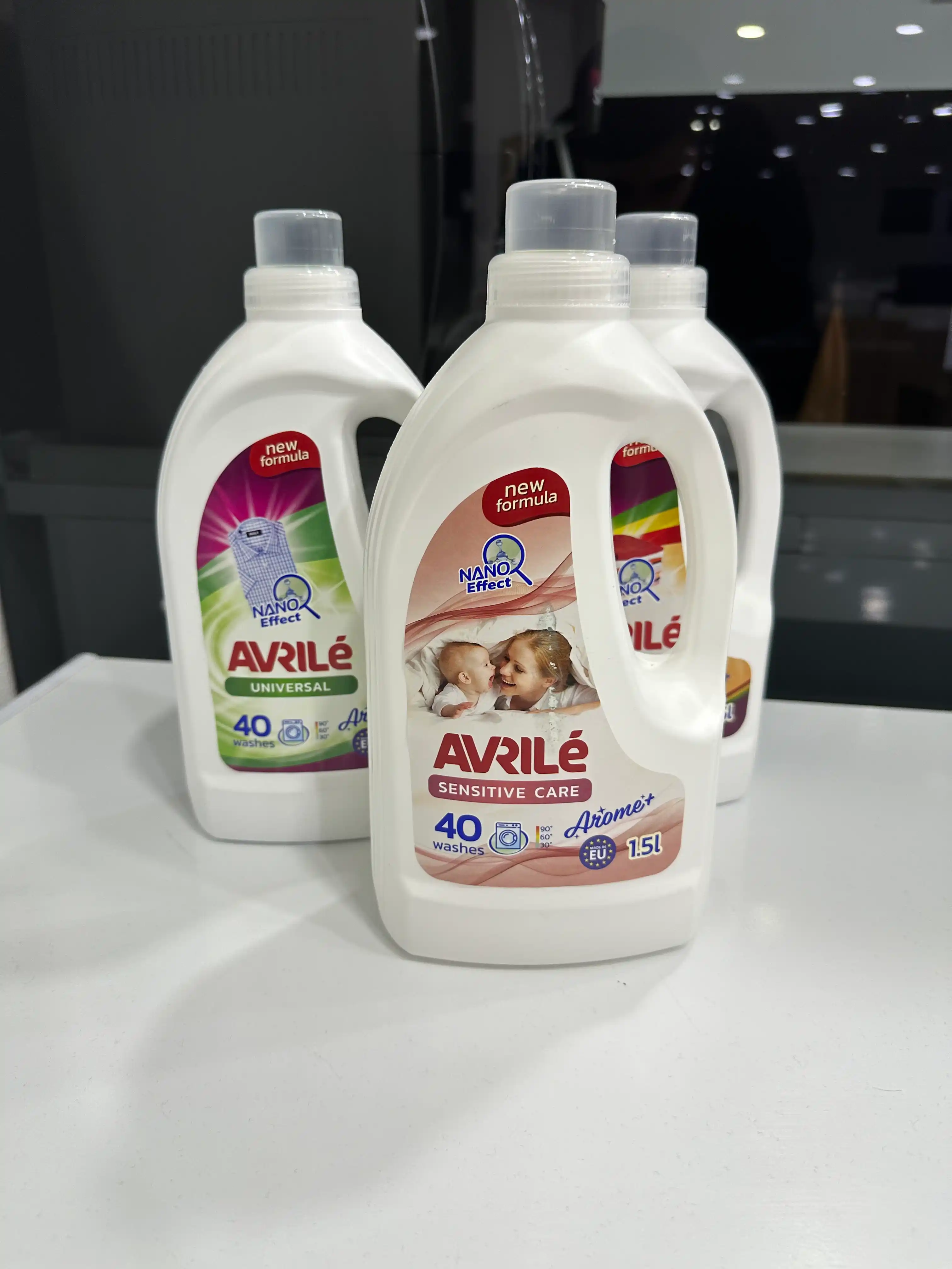 Avrile Sensitive AROMA+ gipoallergen kir yuvish geli