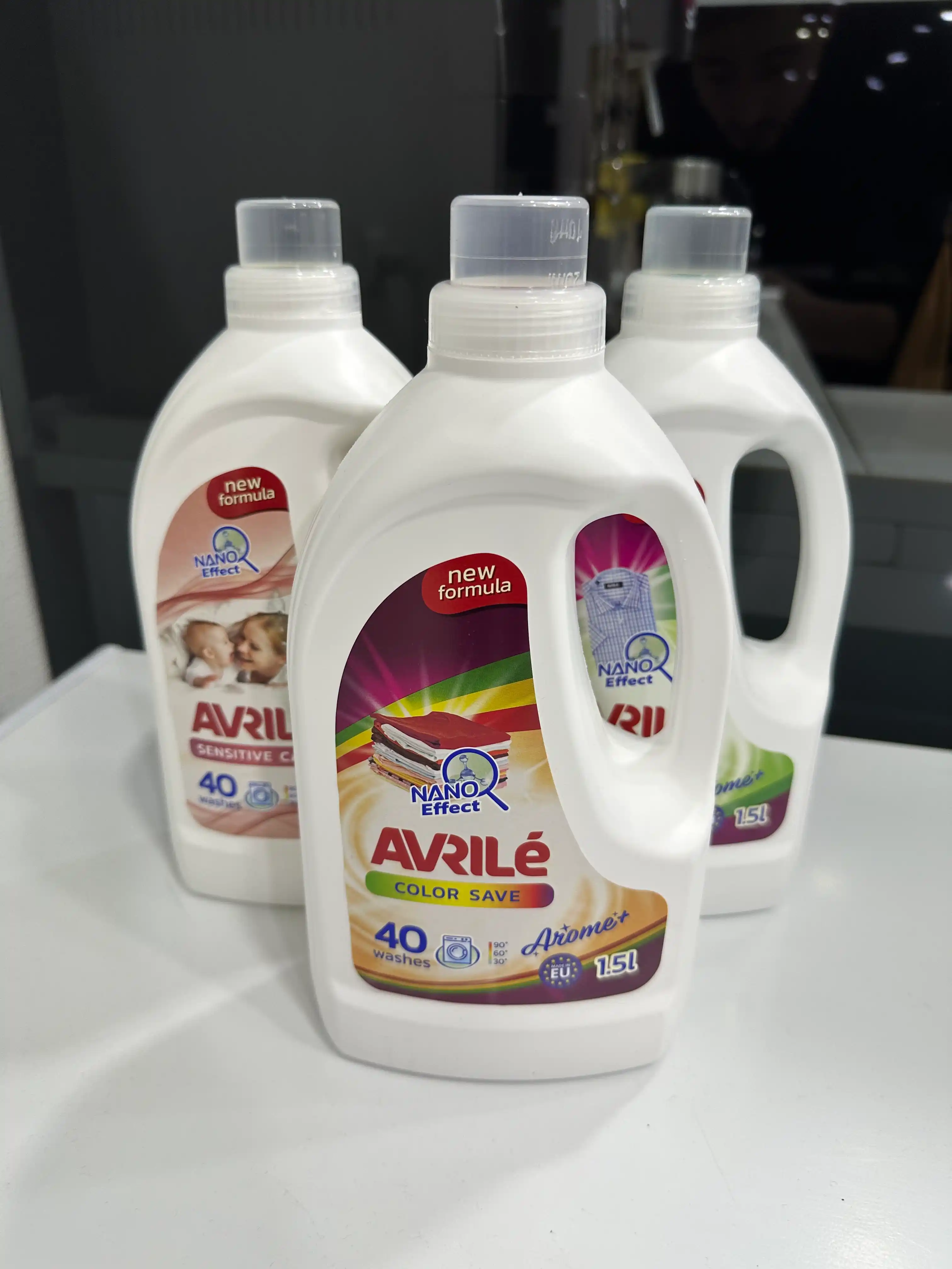 Гель для стирки цветного белья Avrile Color Save, 1,5 л, 40 стирок*