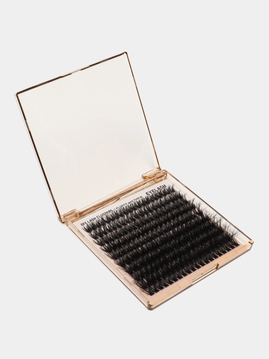 Ulama kipriklar, EYELASH 200D, uzun va egiluvchan, 190 dona