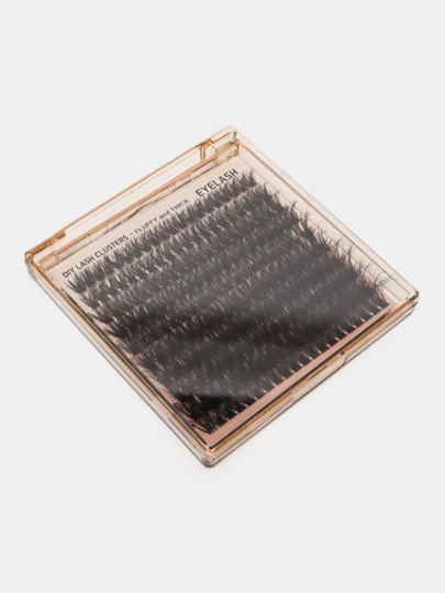 Ulama kipriklar, EYELASH 200D, uzun va egiluvchan, 190 dona