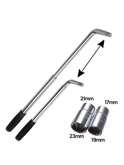 Баллонный ключ телескопический 1/2" 17-19. 21-23 мм — 6804-БАЛОНКЧ