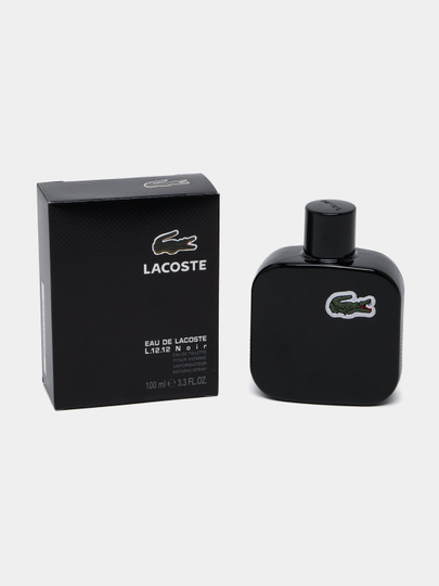 Туалетная вода для мужчин Eau de Lacoste L.12.12. Noir, 100 мл - 