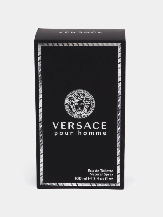 Erkaklar uchun ajoyib sovg'a xushbo'ylangan suv Versace pour homme, 100 ml - 