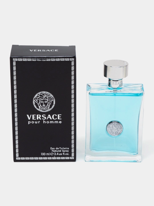 Erkaklar uchun ajoyib sovg'a xushbo'ylangan suv Versace pour homme, 100 ml