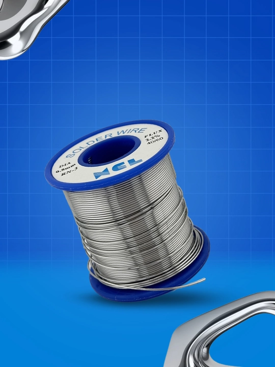 Qalay payvandlash kavshar 400 gr diametri 0.8 mm RN-3 flux 2,2% 40/60, 400 gr pripoy lehim