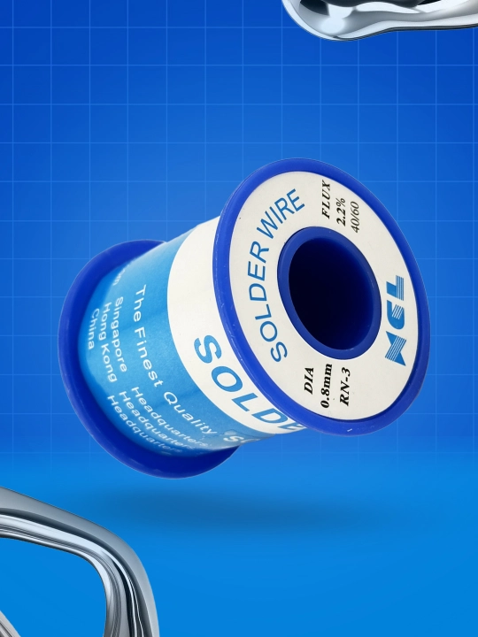 Qalay payvandlash kavshar 400 gr diametri 0.8 mm RN-3 flux 2,2% 40/60, 400 gr pripoy lehim