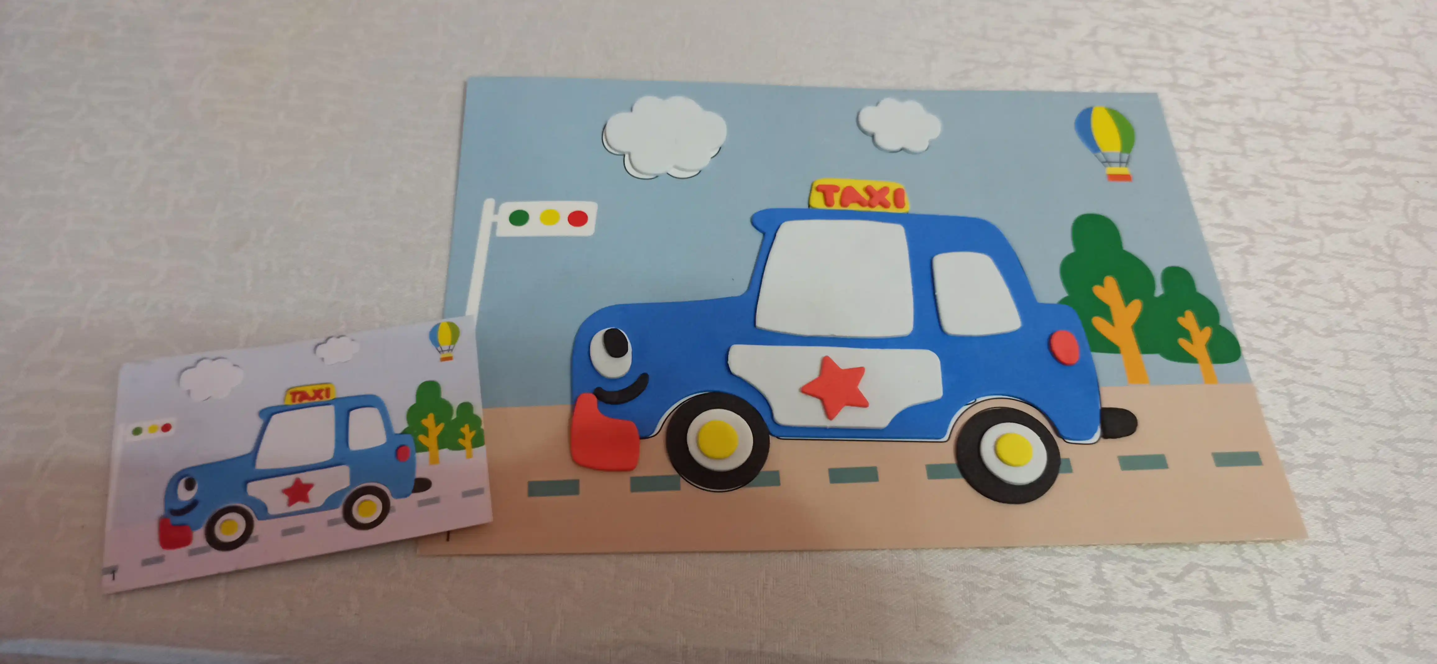 Bolalar uchun 3D applikatsiya-stikerlari, ijodkorlik uchun o'rnatilgan stikerlar