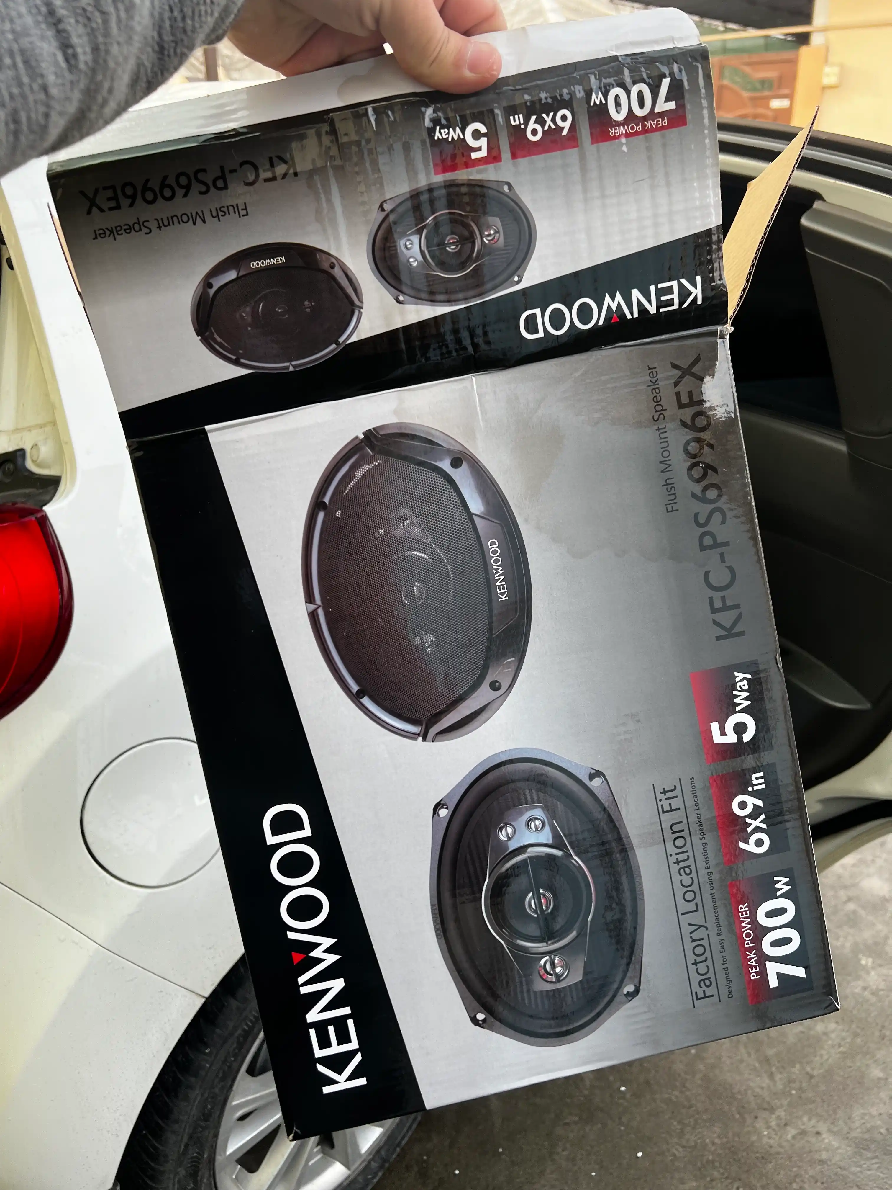 avtomobil kolonkalari, dinamik, Kenwood KFC PS 6995 EX, 700 Vt