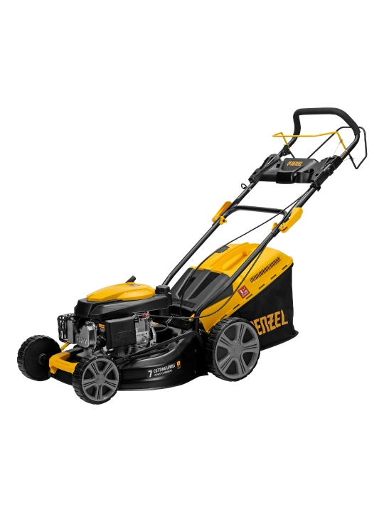 Газонокосилка бензиновая DENZEL GLD-460SP, самоходная, 146 см³, ширина 46 см, 8858803