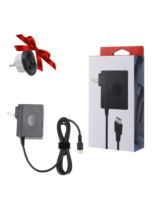 Nintendo Switch 39W quvvat manbai (zaryadka). Tez zaryadlash + Sovg'alar bilan birga!