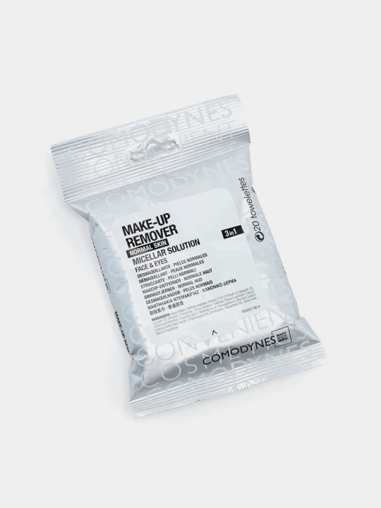 Средство для снятия макияжа для нормальной кожи - Comodynes micellar normal skin 20 Towels