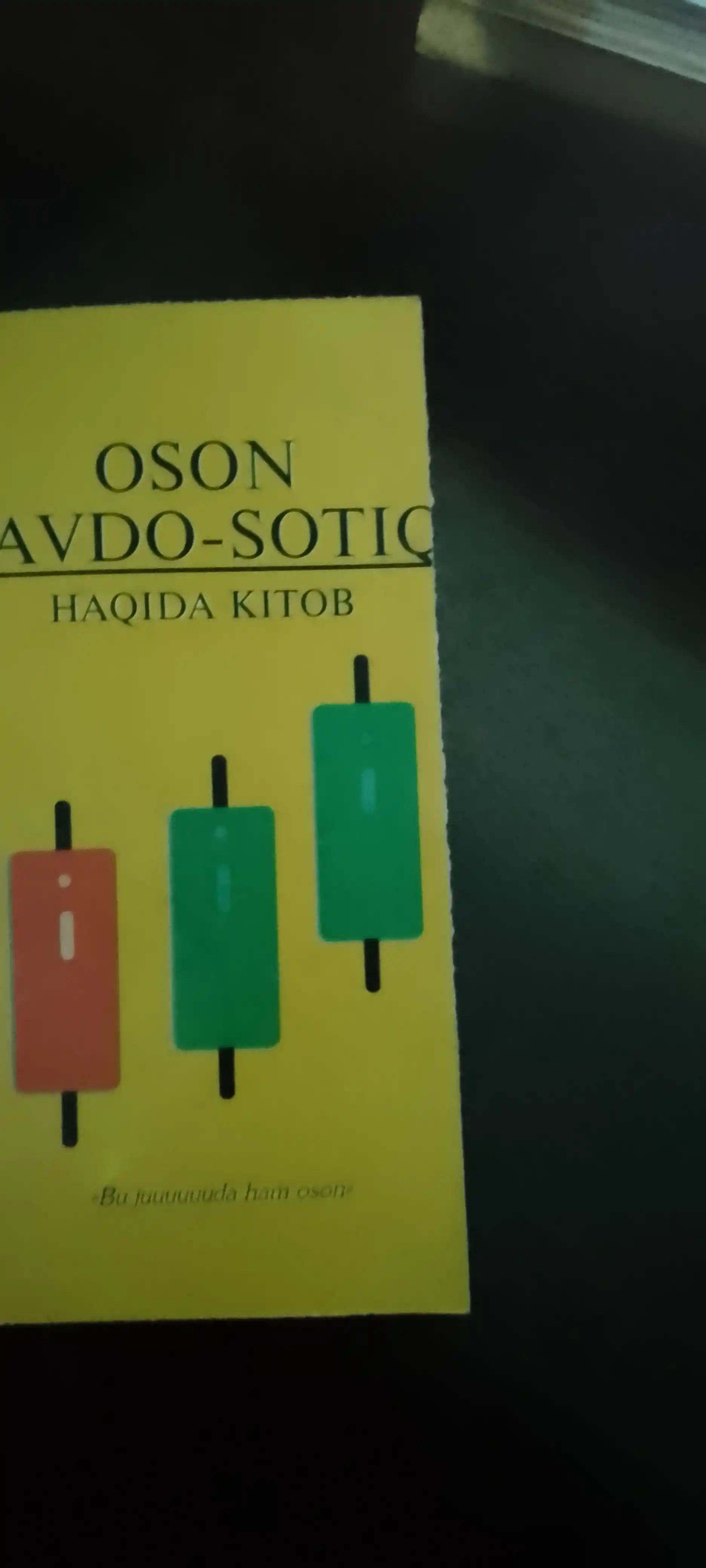 The Official Simple Trading Book, oddiy savdo kitobi