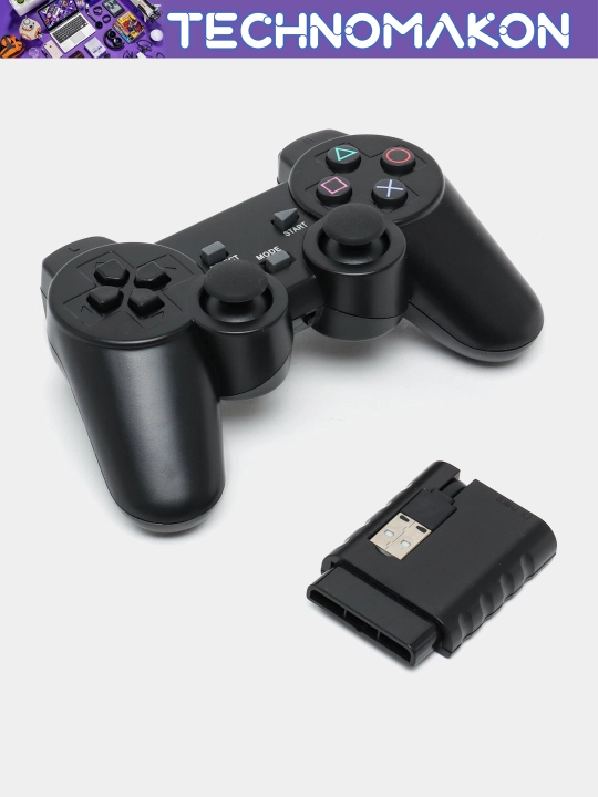 Геймпад Wireless Vibration controller, 6 в 1 джойстик, PS2, PS3, PC, Android