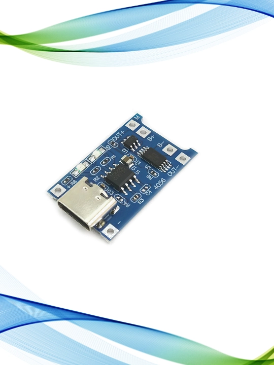 TP4056A Type-C va Micro USB litiy batareyalarini zaryadlash va himoyalash moduli