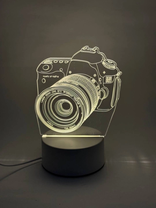 3D chiroq LED tungi chiroq, USB