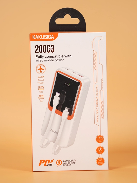 Power Bank / Tashqi akkumulyator, 10,000 va 20,000 mAh