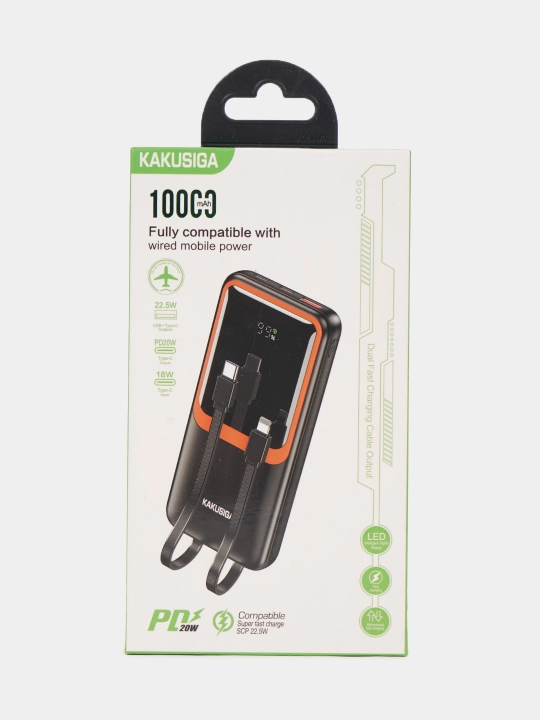 Power Bank / Tashqi akkumulyator, 10,000 va 20,000 mAh