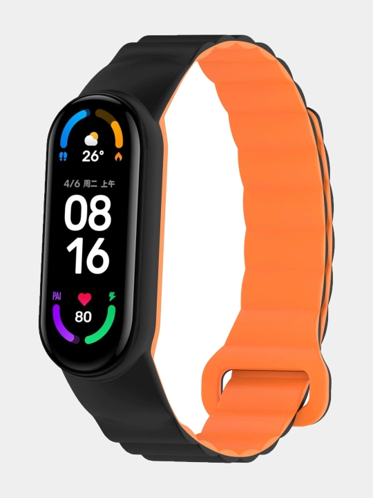 Силиконовый ремешок для Xiaomi Mi Band 5-6-7/8-9-10 - 
