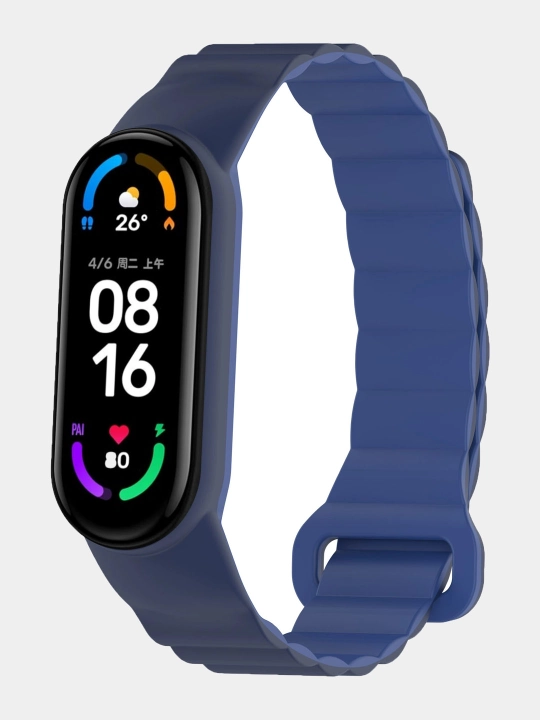 Силиконовый ремешок для Xiaomi Mi Band 5-6-7/8-9-10 - 