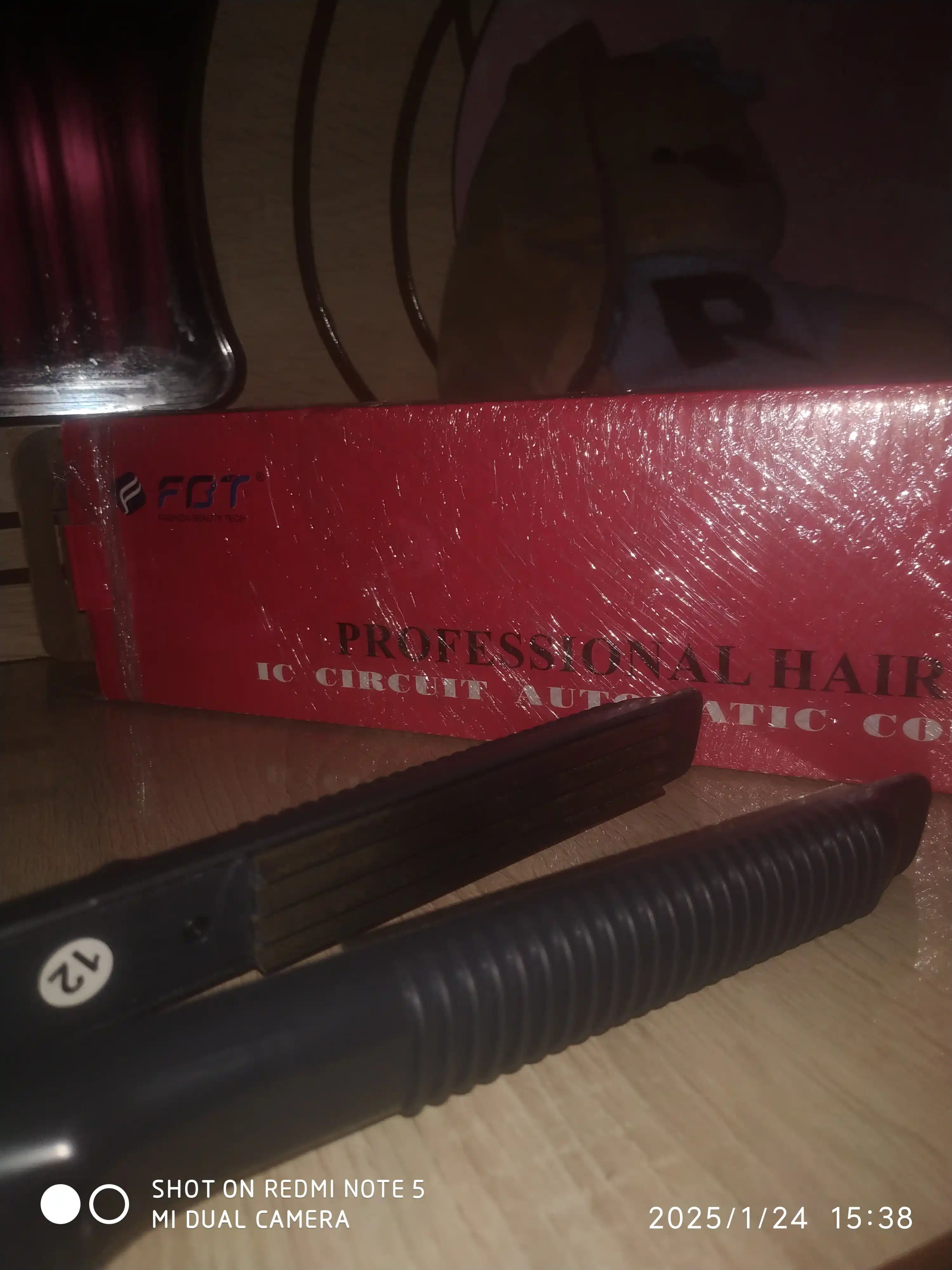 Professional tekislash uchun dazmol FBT, soch va uslub uchun