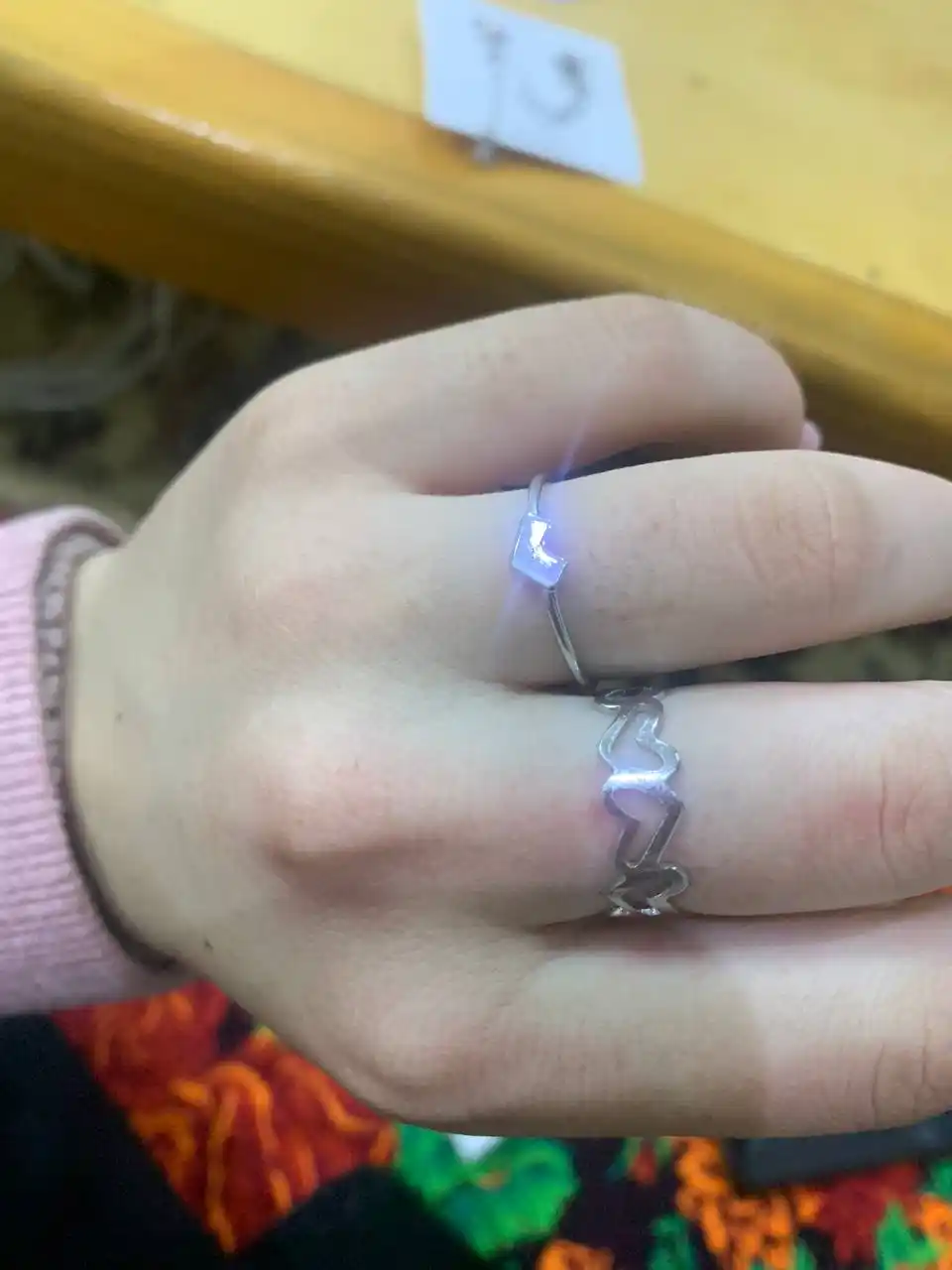 Набор женских колец, 2 шт