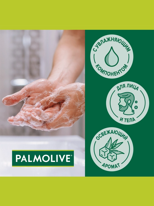 Tualet sovuni Palmolive MEN 90 gr, Dengiz minerallari bilan Shimoliy okean
