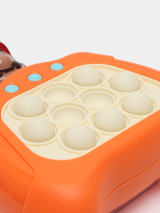 Bolalar va kattalar uchun rivojlantiruvchi anti-stress o‘yinchoq, Pop It, batareyalarda