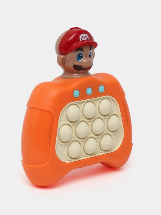 Bolalar va kattalar uchun rivojlantiruvchi anti-stress o‘yinchoq, Pop It, batareyalarda