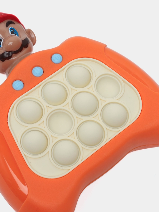 Bolalar va kattalar uchun rivojlantiruvchi anti-stress o‘yinchoq, Pop It, batareyalarda