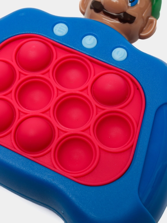 Bolalar va kattalar uchun rivojlantiruvchi anti-stress o‘yinchoq, Pop It, batareyalarda