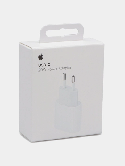 Блок питания для iPhone, 20W, Type-C быстрая зарядка, головка/адаптер