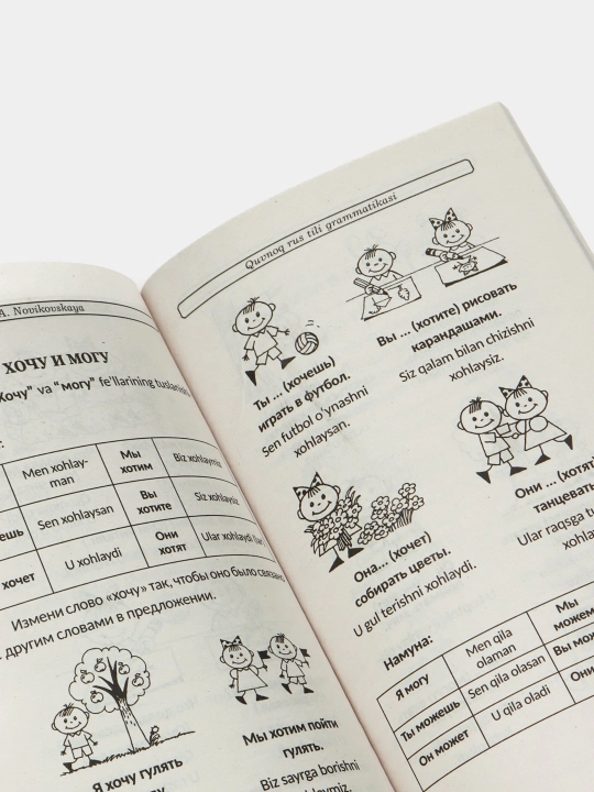 Quvnoq rus tili grammatikasi, Boshlang'ich Rus tili grammatikasi Bilimdon Bolajon