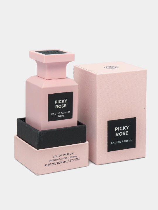 Ayollar uchun parfyumlangan suvi Picky Rose, 80 ml