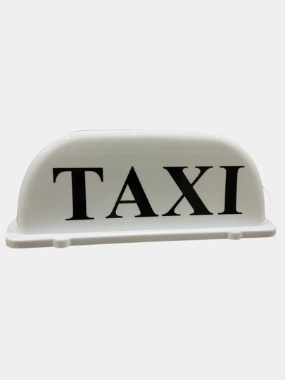 Знак такси, желтый и белый, большой и маленький — SAMAVTO-TAXI-МОЛОЧ