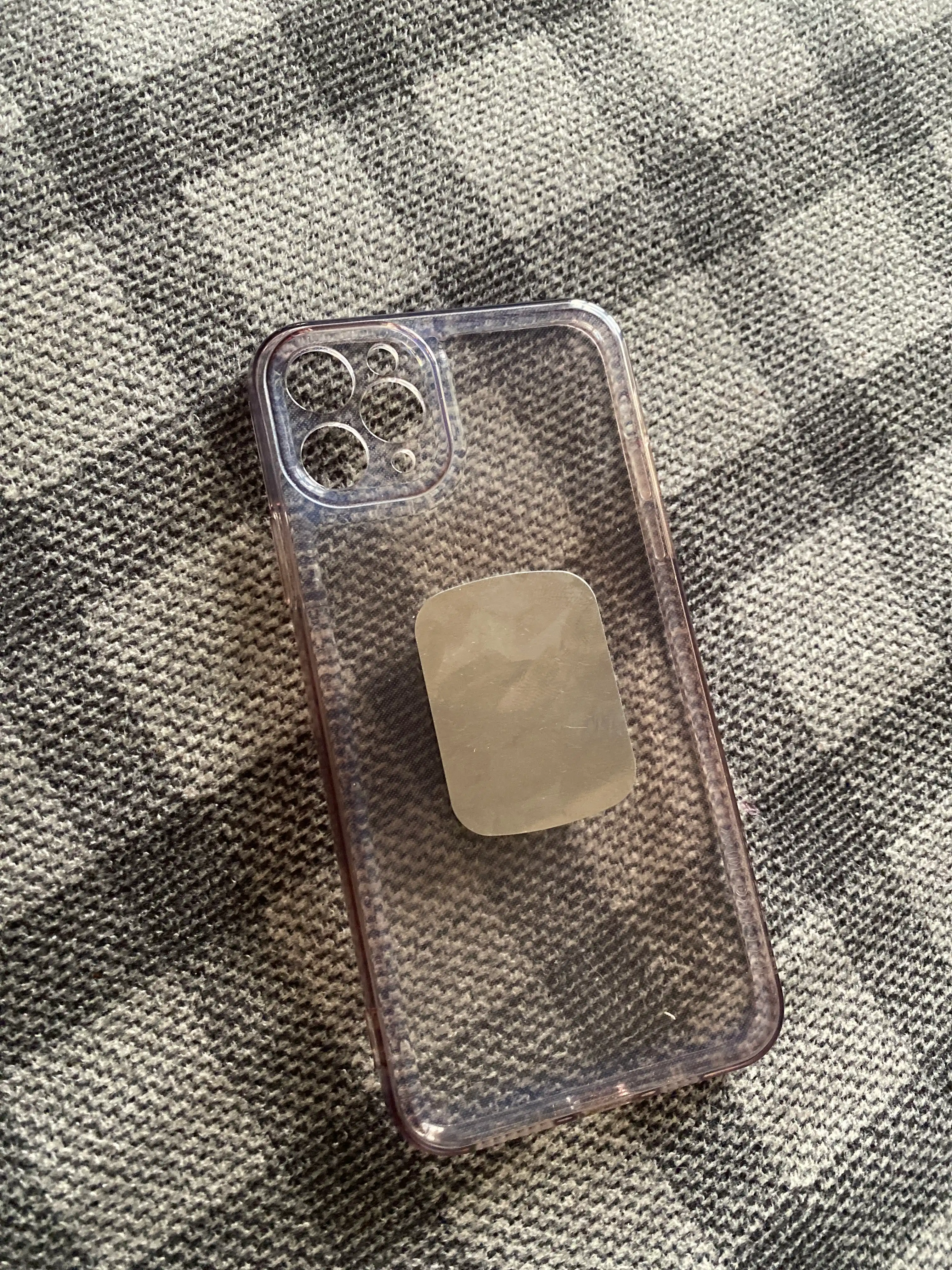 Shaffof chexol IPhone 11 pro max, 12 pro max, 14 / 14 pro, iPhone 15 uchun g‘ilof