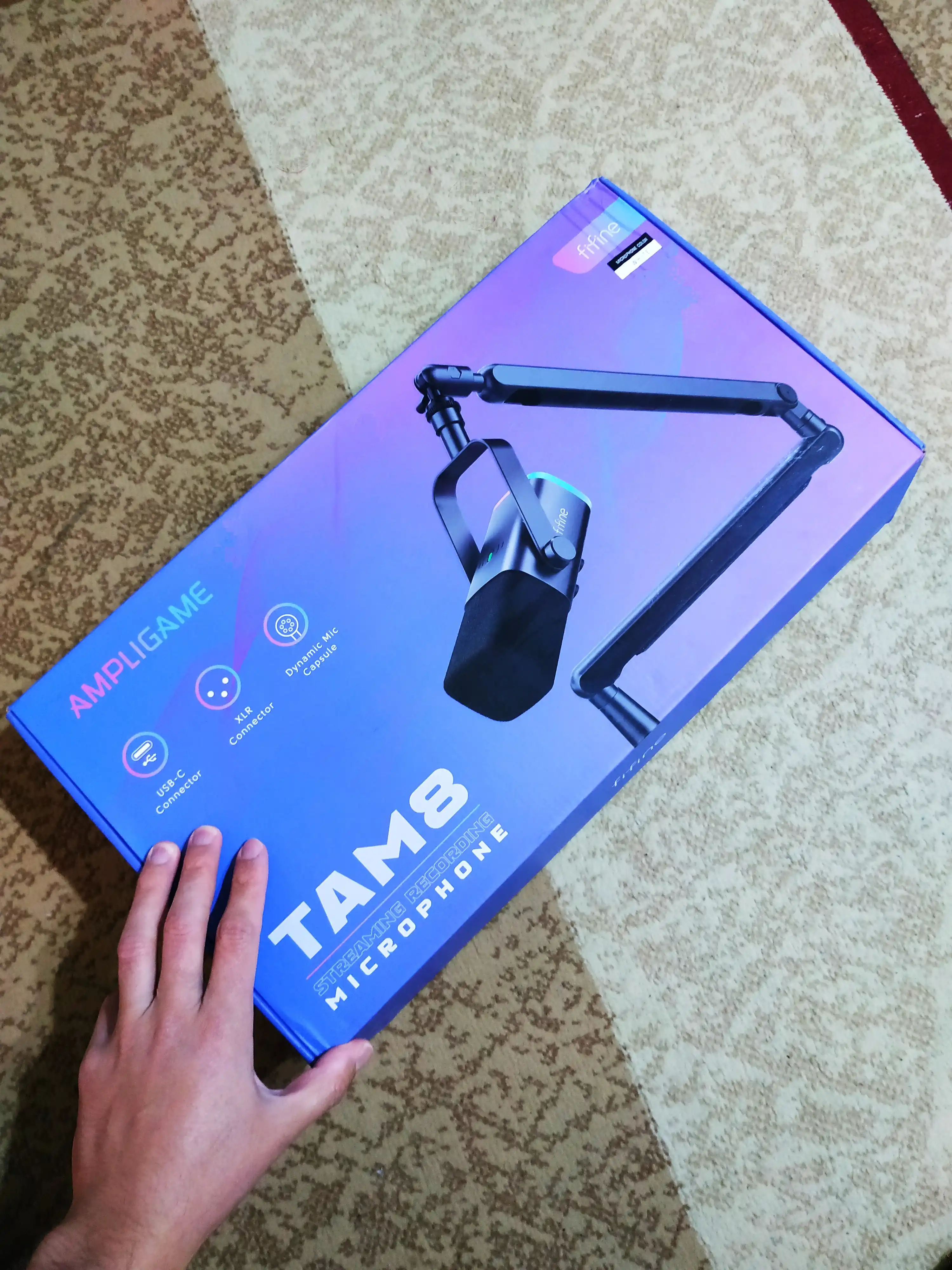 Микрофон Fifine tam8 то ам8 + пантограф bm88