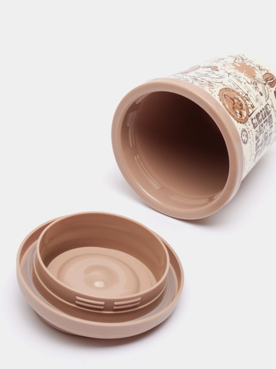 Termal stakan, ikki qoplamli, ichimliklar uchun, 300-400 ml
